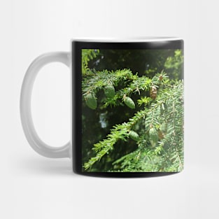 Green branch Mug